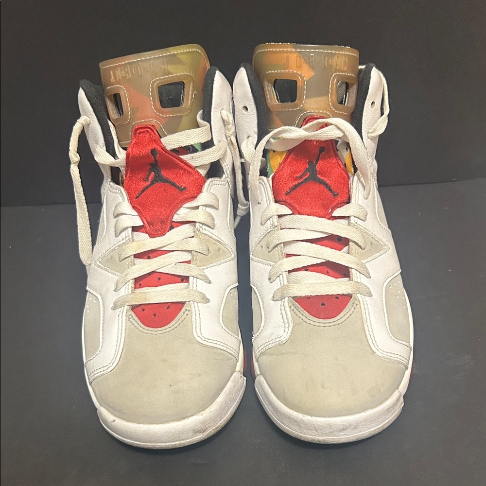 Jordan Sneakers - White and Red